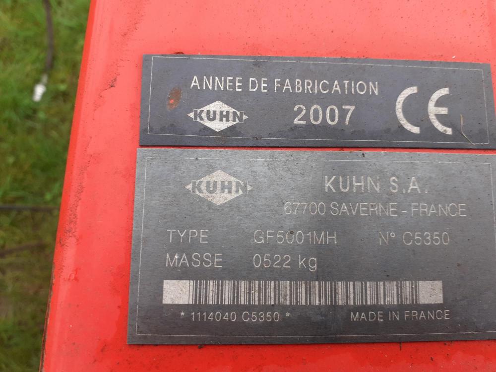 KUHN GF 5001MH DIGIDRIVE