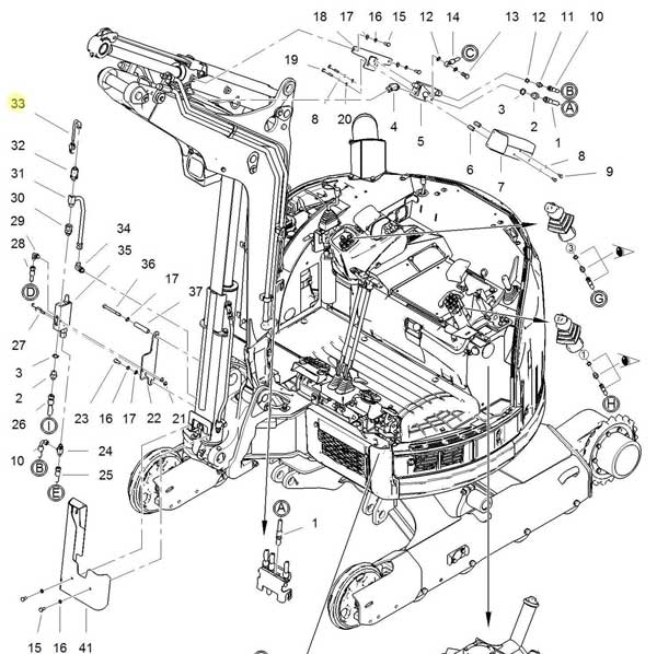 Yanmar Genuine Harness P.S Assy