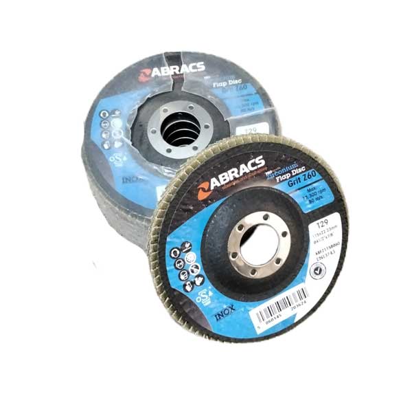 Flap Disc Ø115 x 10 x 22mm – 60 Grit Pack of 5!