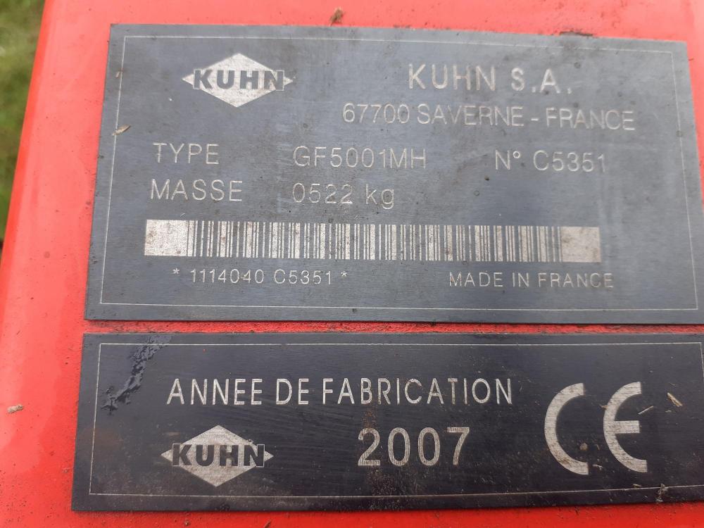 KUHN GF 5001MH DIGIDRIVE