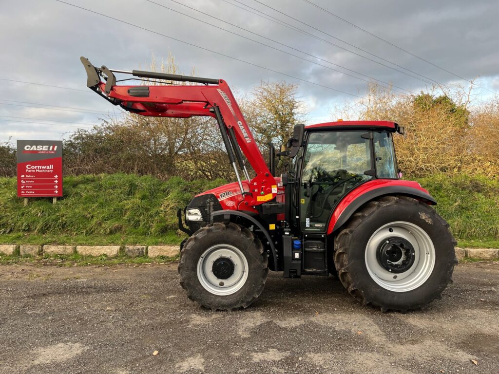 EX Hire Case Farmall 120 C & L3920T Loader