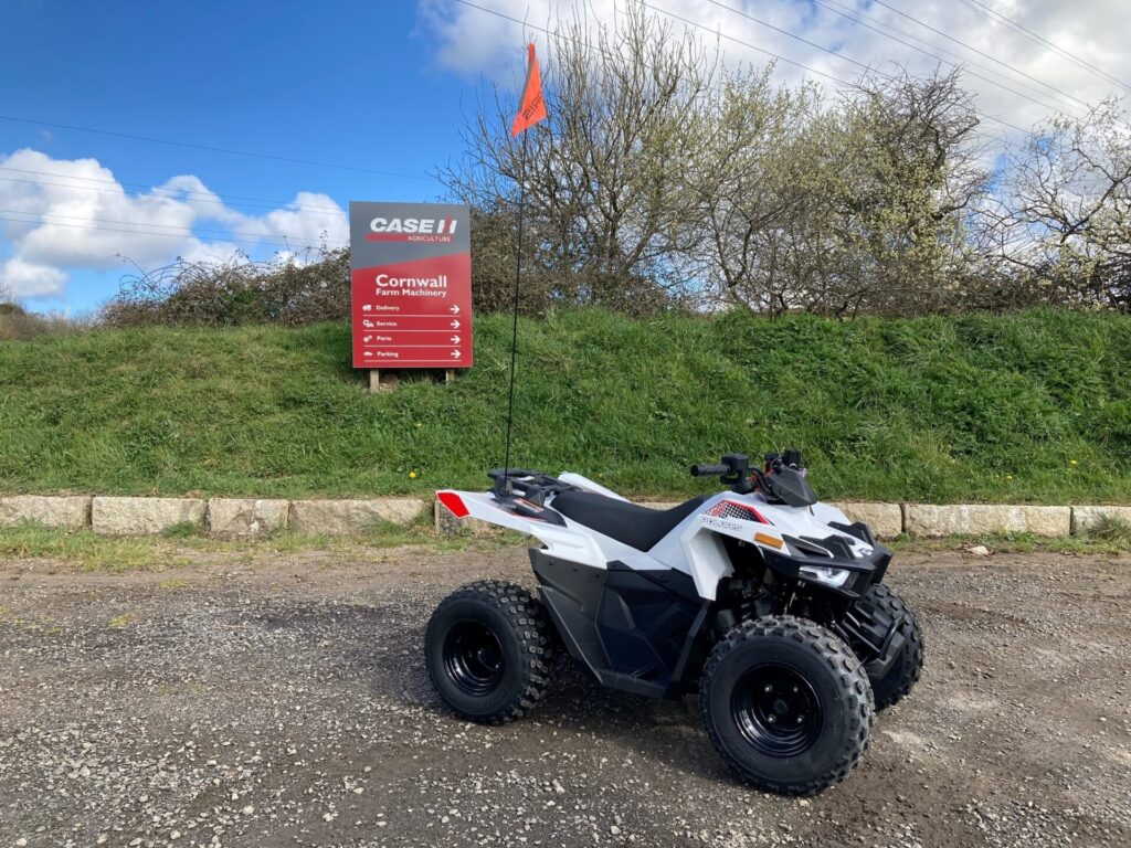 New Polaris Outlaw 70 EFI Youth Quad.