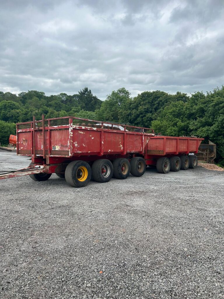 Dump Trailer 4 Axle