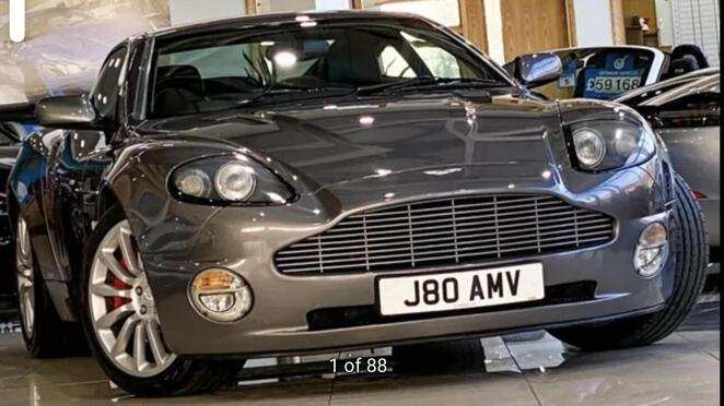 Aston Martin Vanquish 2003