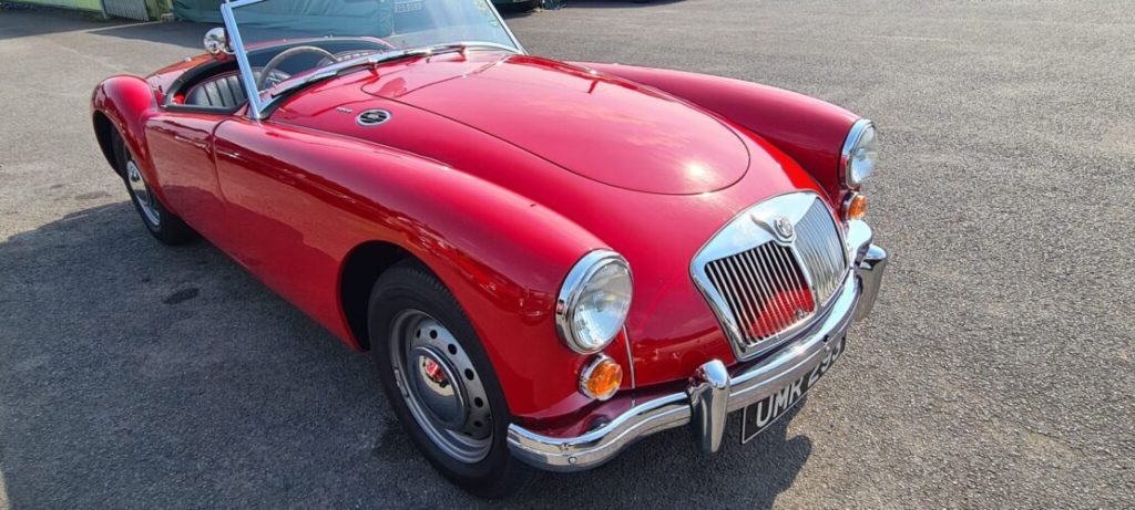 MGA 1600 mk1 , Chariot Red, UK car