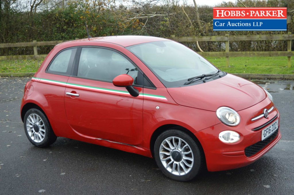 Fiat 500 Pop Star in Red (GF16 ZDZ)