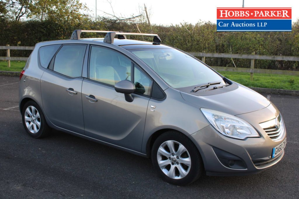 Vauxhall Meriva SE Turbo 118 in Grey (GK60 ZWF)