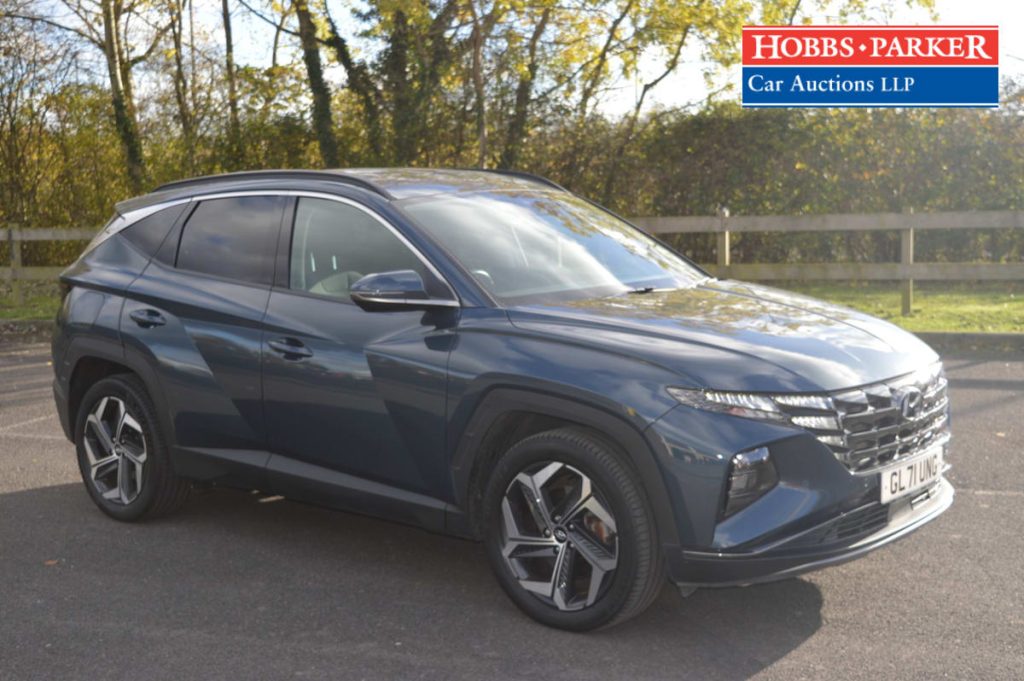 Hyundai Tucson Premium TGDI PHEV 4x4 A in Blue (GL71 UNG)