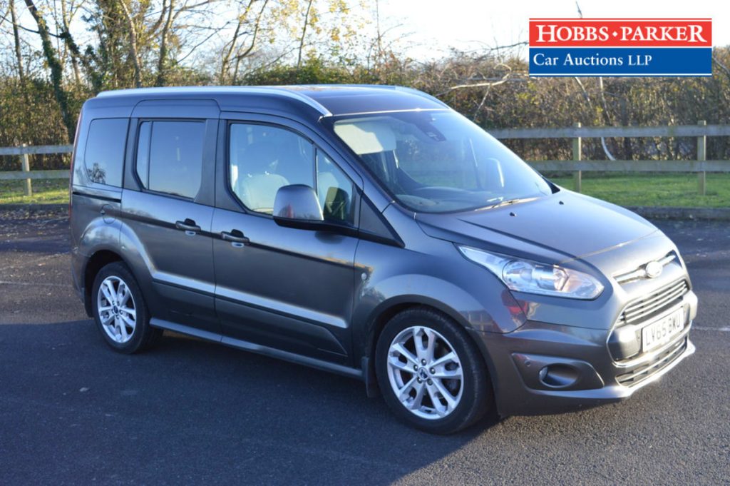 Ford Tourneo Connect T-IUM TDCI A in Grey (LV65 BWU)