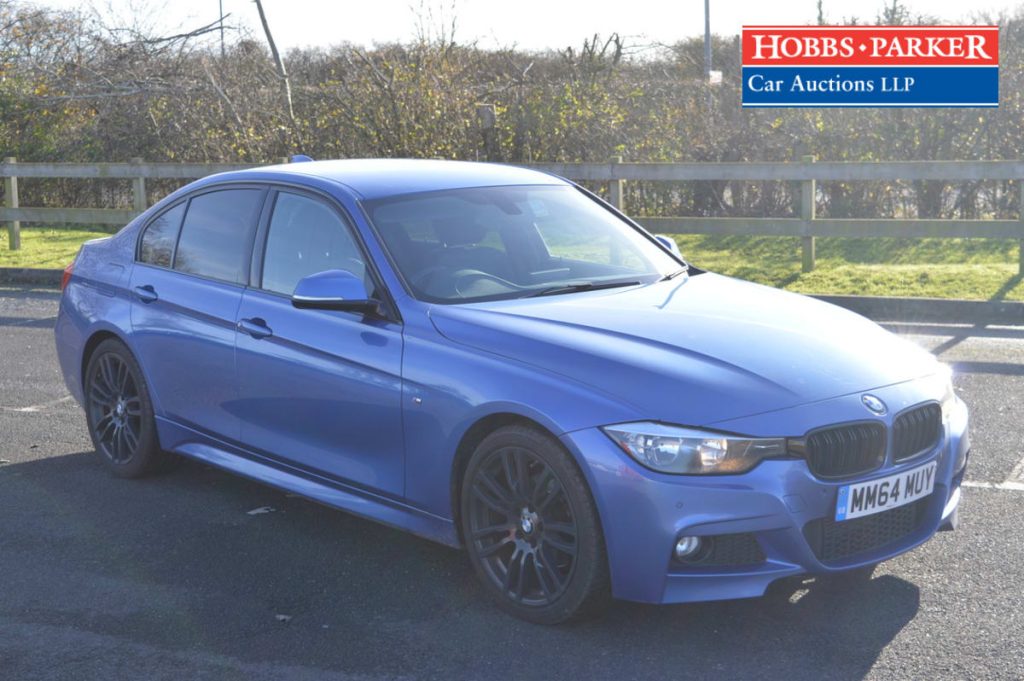 BMW 320D M Sport Auto in Blue (MM64 MUY)