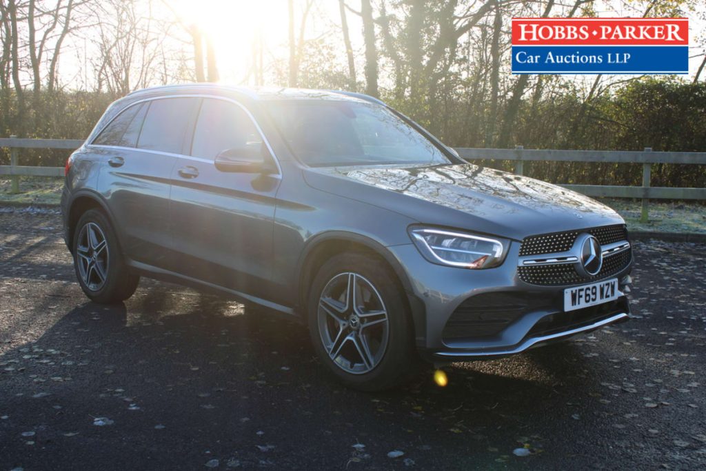 Mercedes GLC 220 D 4Matic AMG Line in Grey (WF69 WZW)