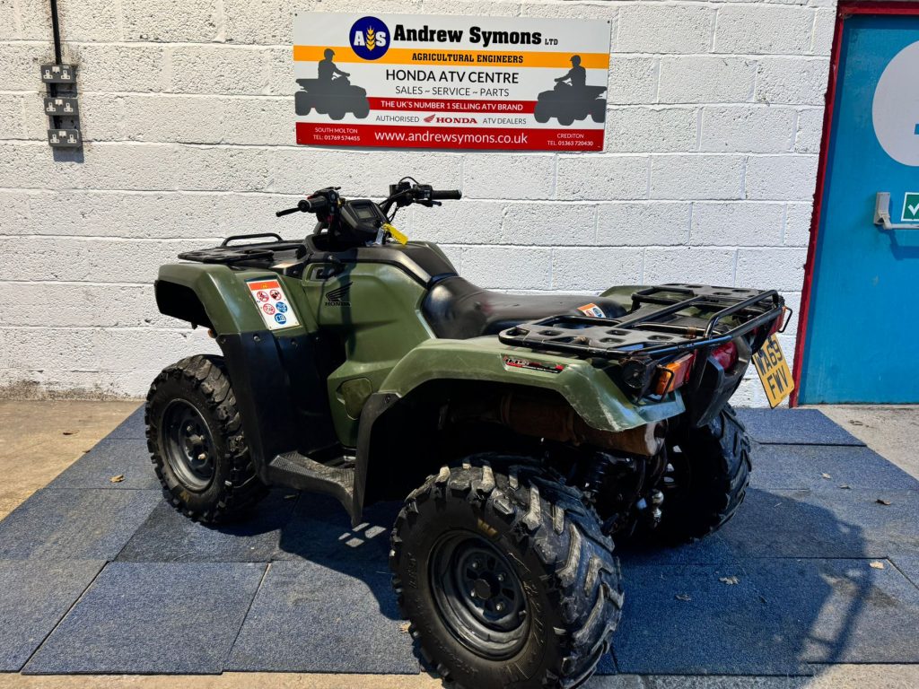 Honda TRX420 FA6 Fourtrax Green ATV Quad Bike