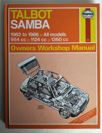 Miscellaneous Cars Talbot Samba - HAYNES WORKSHOP