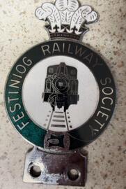 Miscellaneous Cars Festiniog Railway Society car badge