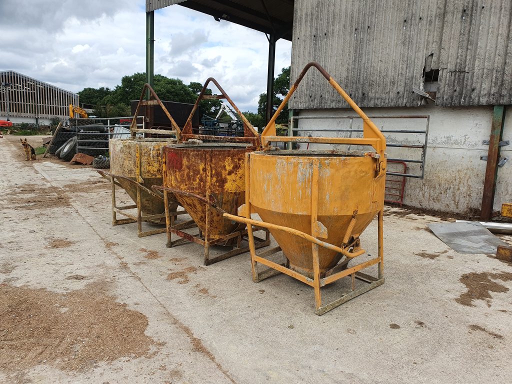 1000 Litre Concrete Skip