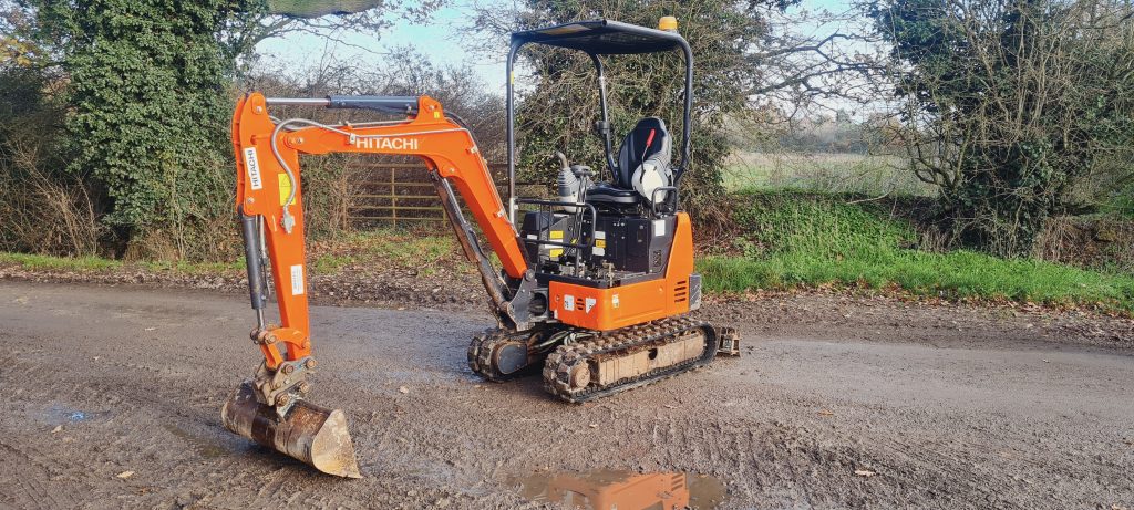 Hitachi ZX19U Mini Digger