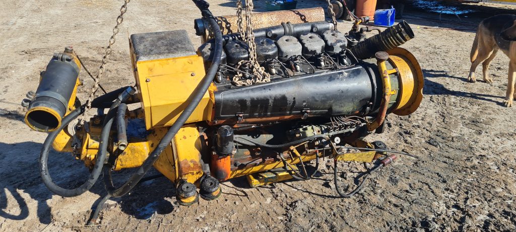 6 Cylinder Duetz Engine c/w Hyd Pump