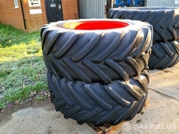 Michelin VF 600/60R34 tyres with Fendt Rims