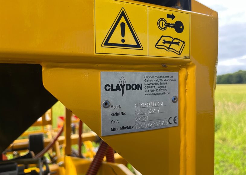 Claydon 3M GRAIN Drill
