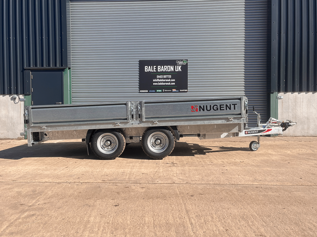 NUGENT FLATBED TRAILER F3720H 12’X6’7″