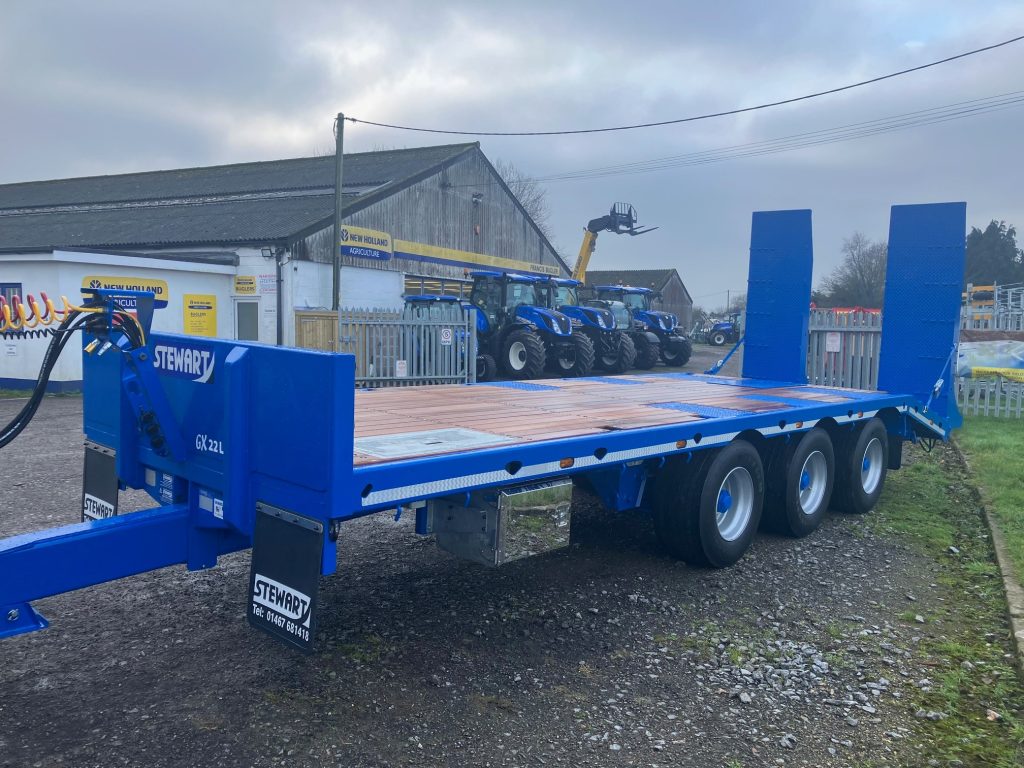 Stewart GX 22 Low Loading trailer ultimate specification