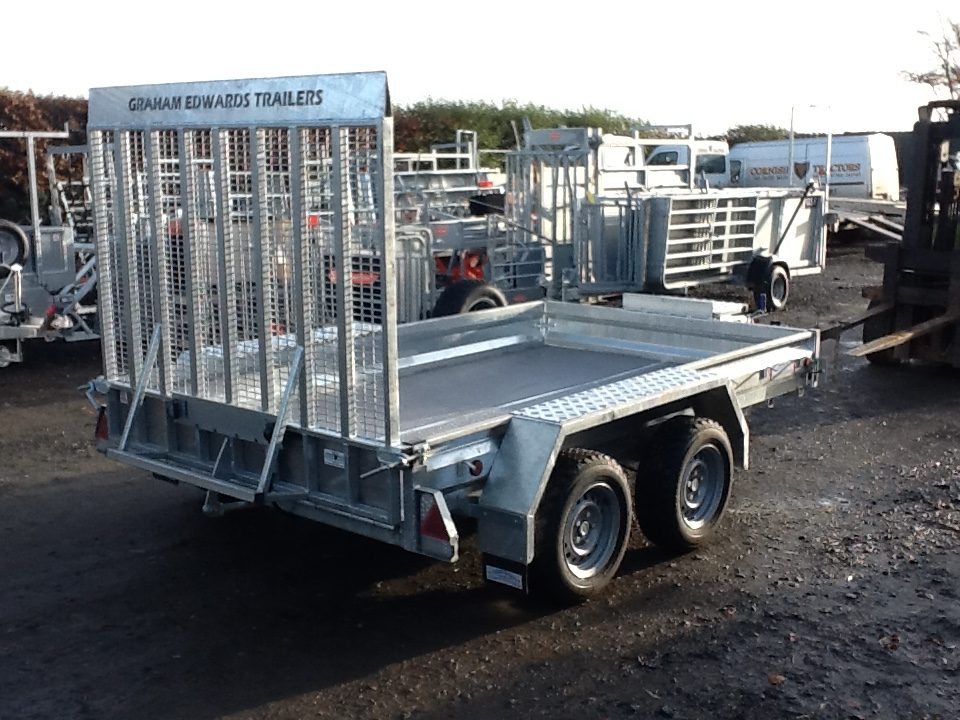 NEW GRAHAM EDWARDS 10FT PLANT TRAILER