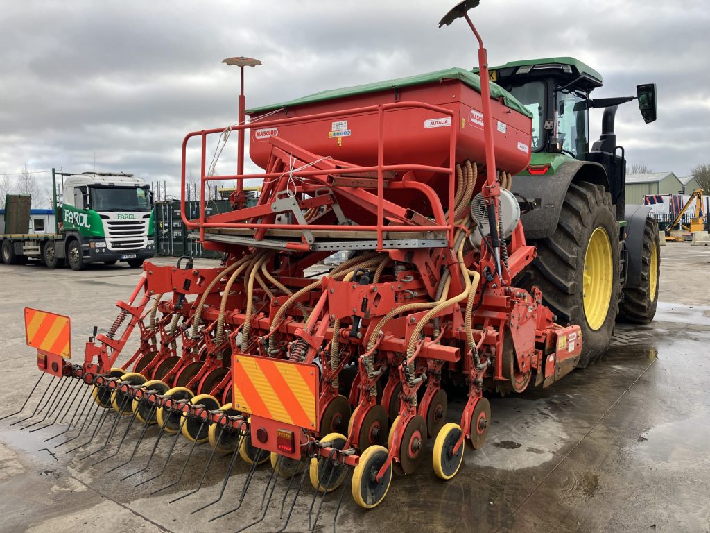 Maschio Alitalia 3mtr drill with 3mtr Power Harrow