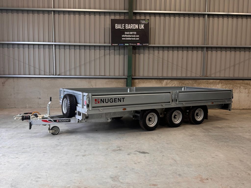 NUGENT FLATBED TRAILER F4920T 16′ X 6’7″