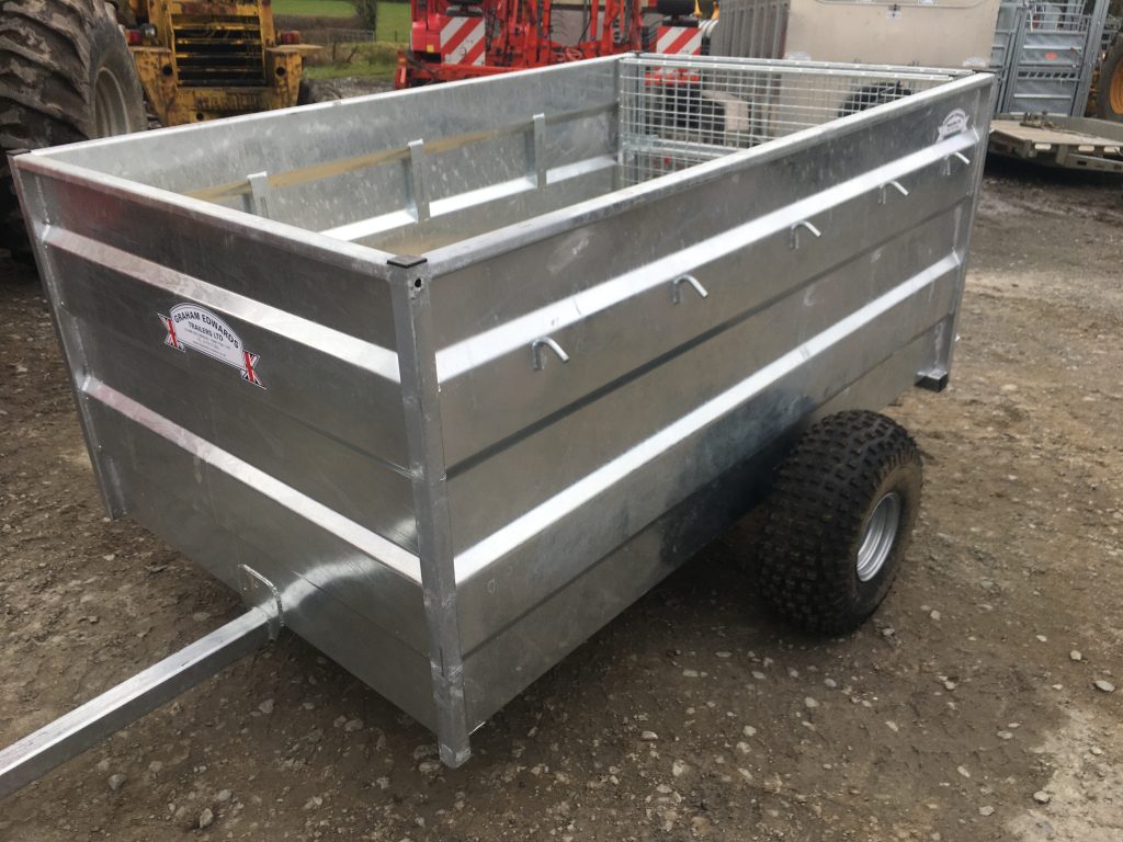 NEW GRAHAM EDWARDS 7×4 ATV TRAILER