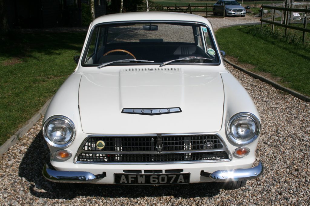 1963 Lotus Cortina MK1 . One of the most original you’ll find.