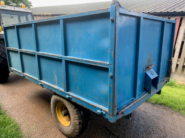 Weeks 6 Ton Dropside Tipping Trailer