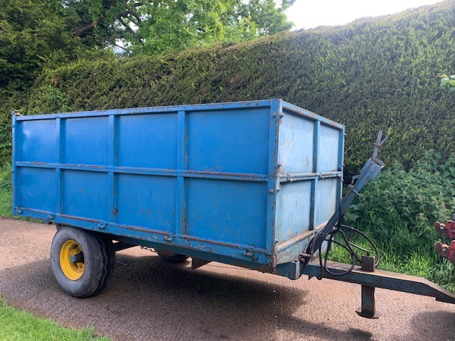 Weeks 6 Ton Dropside Tipping Trailer