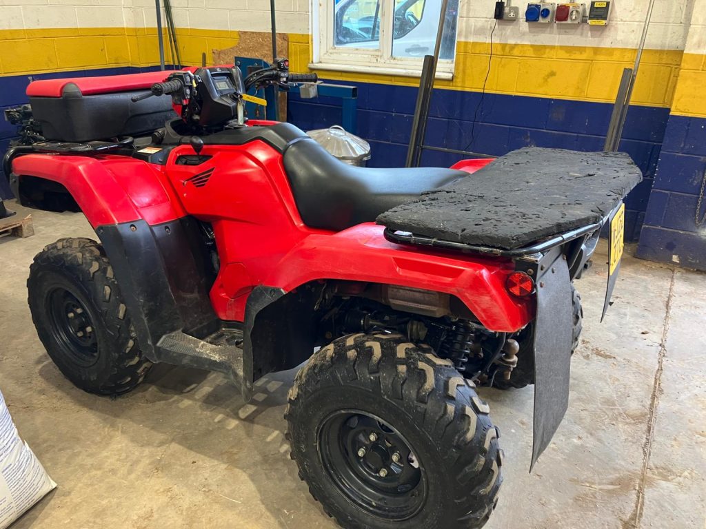 Honda TRX520 FA6 Foreman ATV Quad Bike