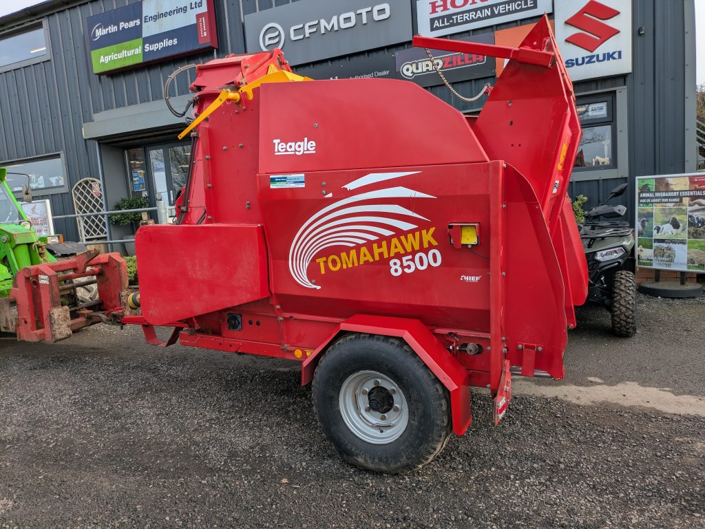 Teagle Tomahawk 8500 (2021) Bale Processor Straw Chopper