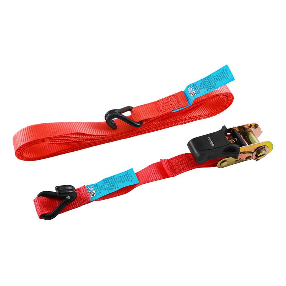 J Hook Ratchet Strap Standard