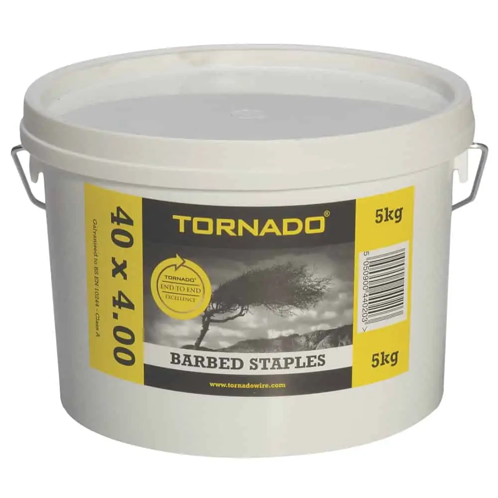 Torndao Barbed Staples