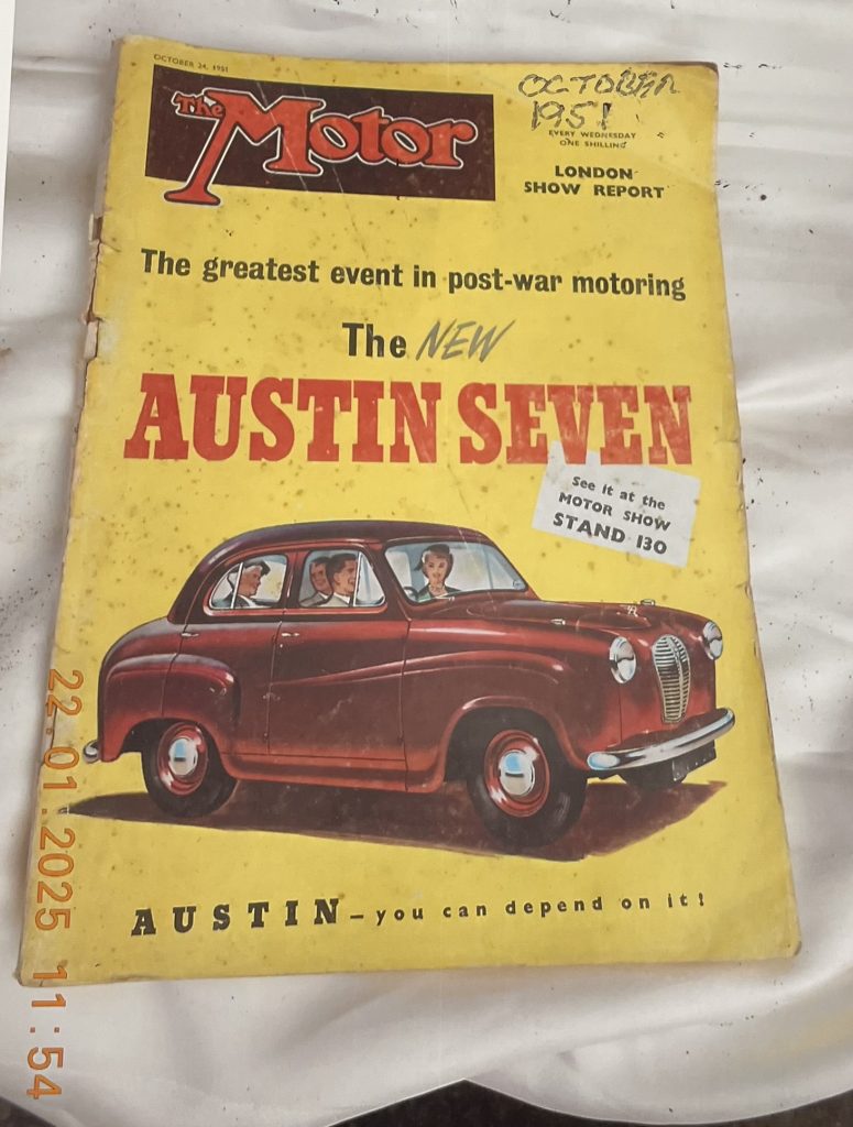 Motor Show Book October 1951