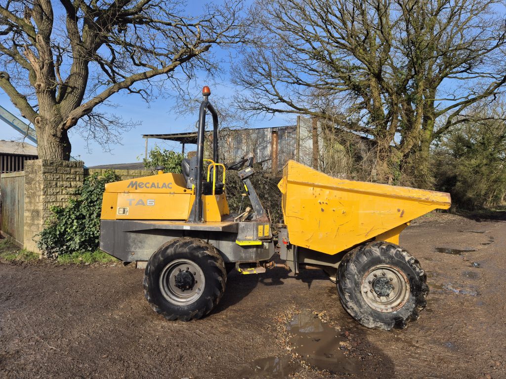 Mecalac TA6 6 Ton Dumper