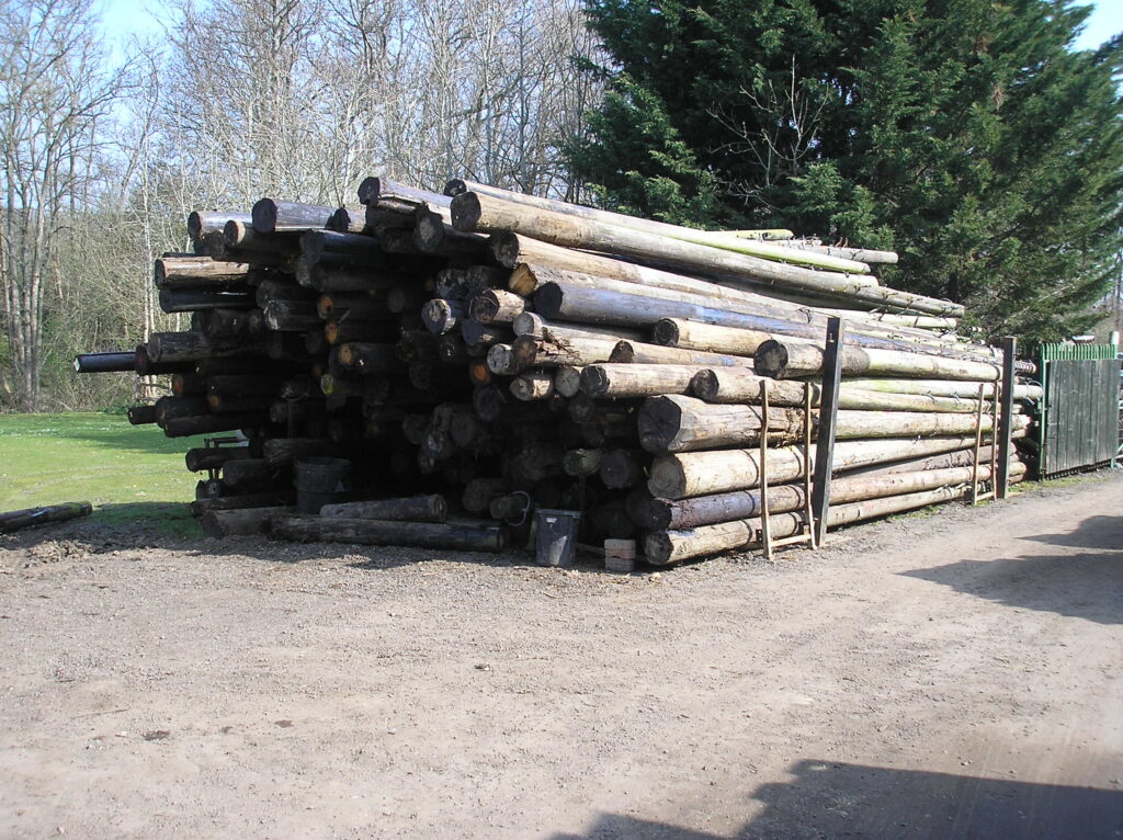 USED TELEGRAPH POLES