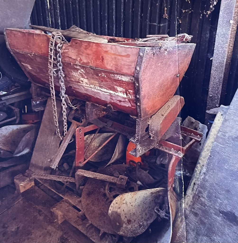 David Brown ridgers and fertilizer spreader