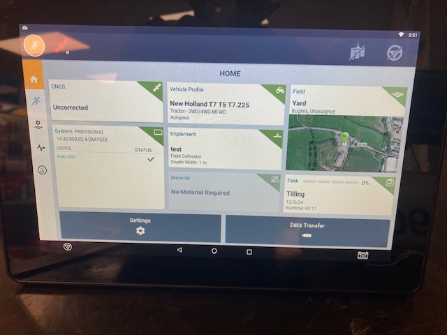 NEW HOLLAND AUTO GUIDANCE XCN1050 TRIMBLE KIT