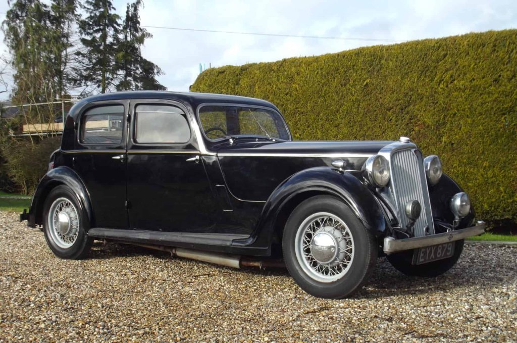 1938 Rover P2 14HP Sports Saloon