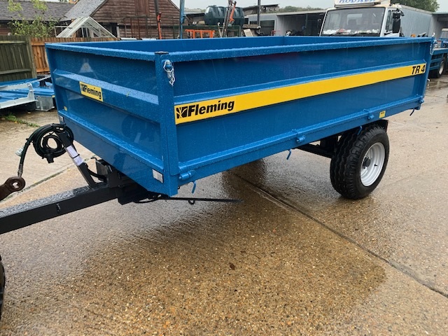 New Fleming TR4 Tipping Trailer