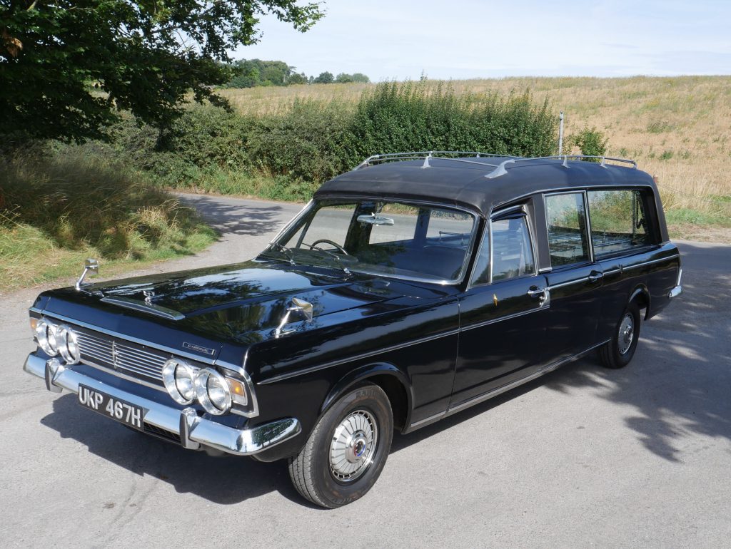 1970 Ford Zodiac Mk4 Cardinal Hearse