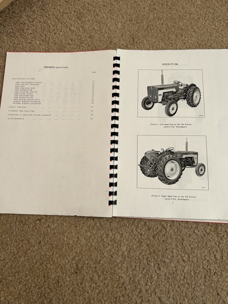 IH 434 Operators Manual