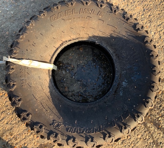 Pair of New 24 9.50-10 Tyres