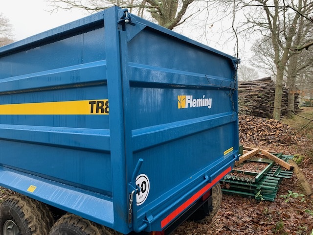 Fleming TR8 Tipping Trailer Monocoque