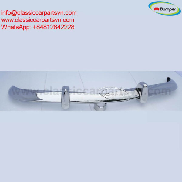 Volkswagen Karmann Ghia Euro style bumpers (1955 – 1966) by stainless steel new
