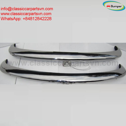 Volkswagen Type 3 bumpers year (1963-1969) by stainless steel new