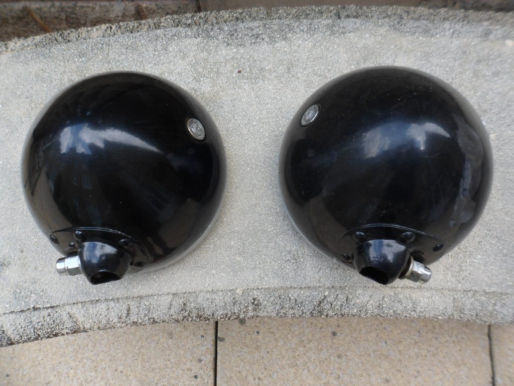 Lucas 8 inch headlamp bowls with rims